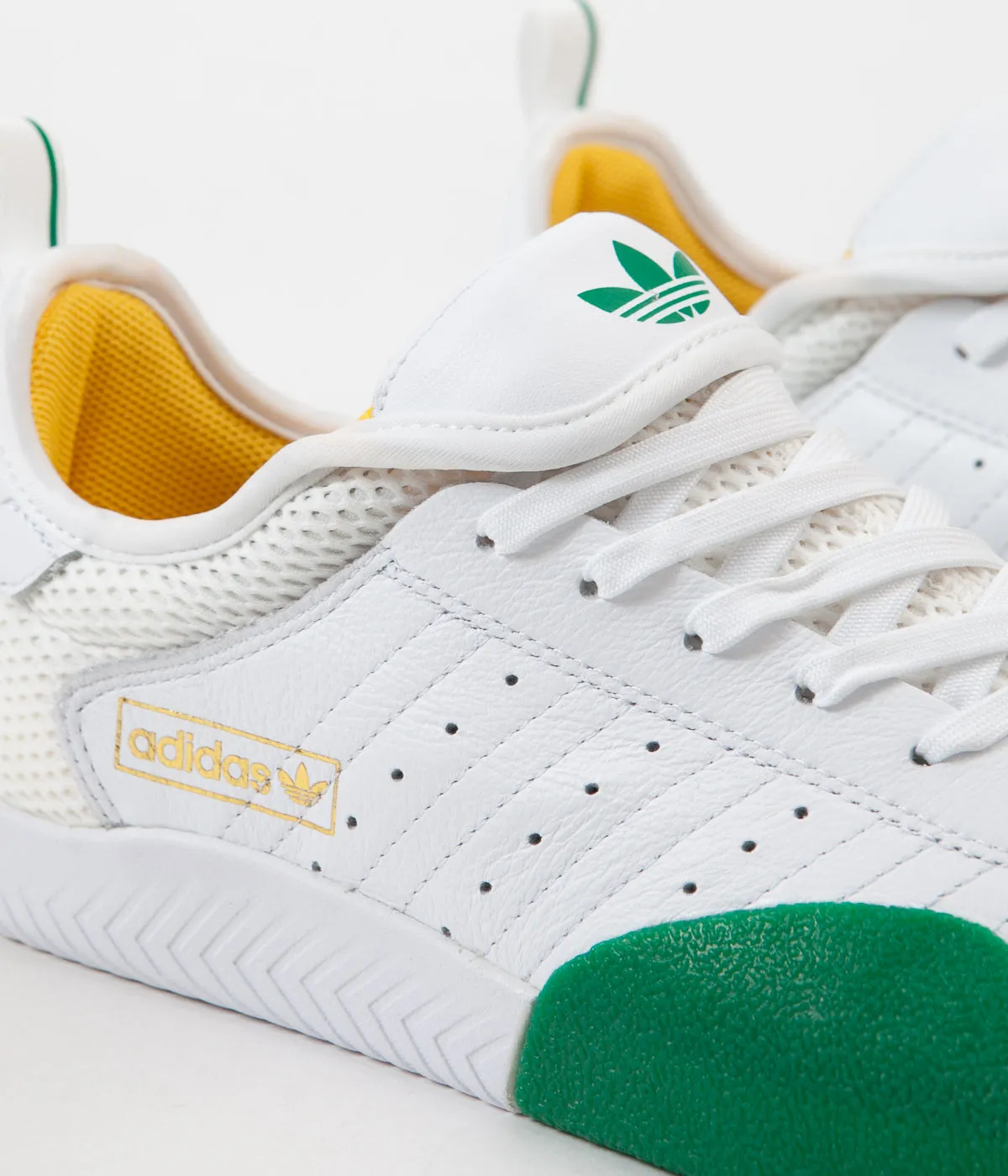 Adidas x Na-Kel 3ST.003 Shoes - Cloud White / Bold Green / Bold Gold