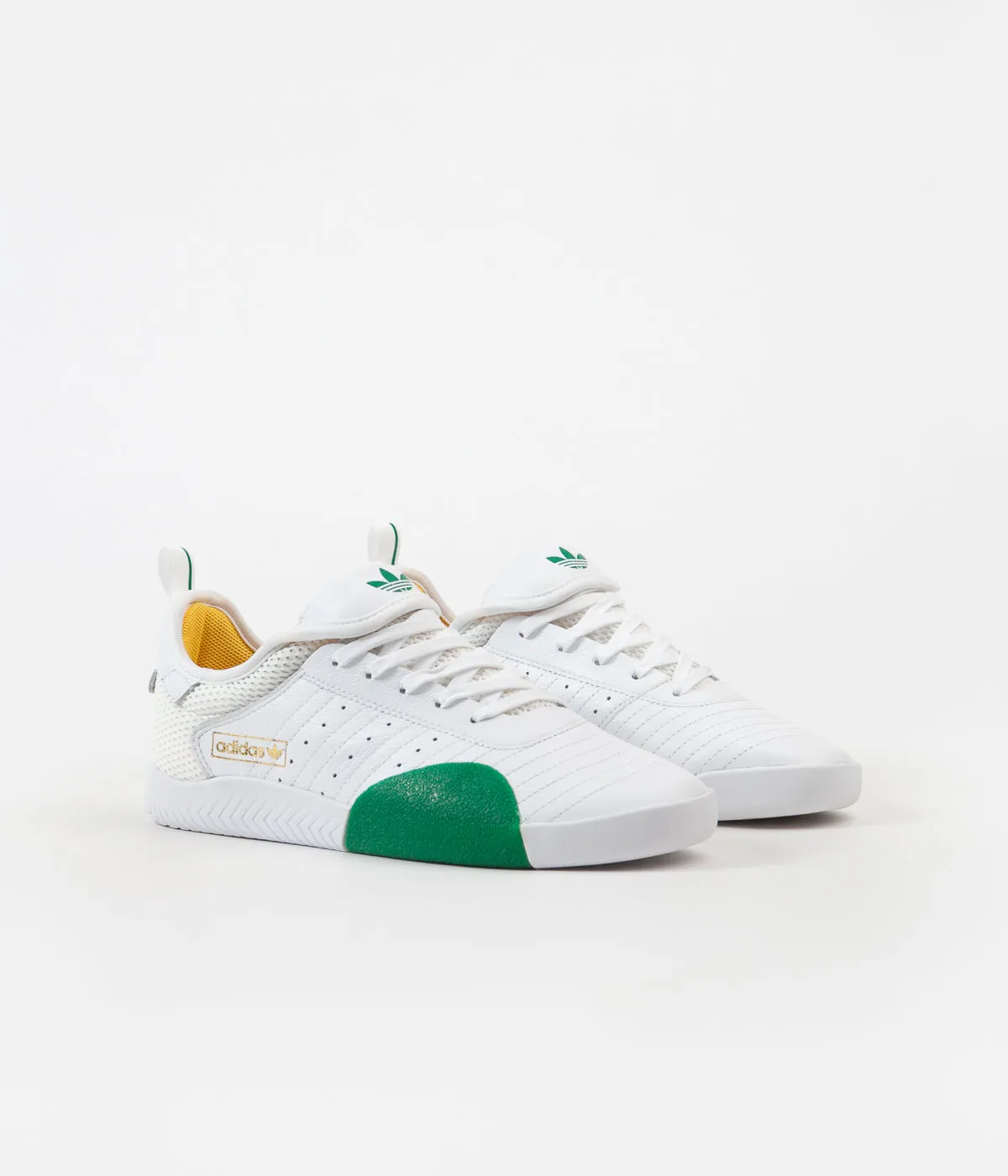 Adidas x Na-Kel 3ST.003 Shoes - Cloud White / Bold Green / Bold Gold