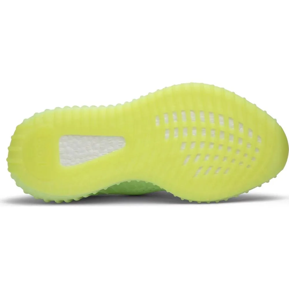 Adidas Yeezy Boost 350 V2 GID Glow Sneakers, Green