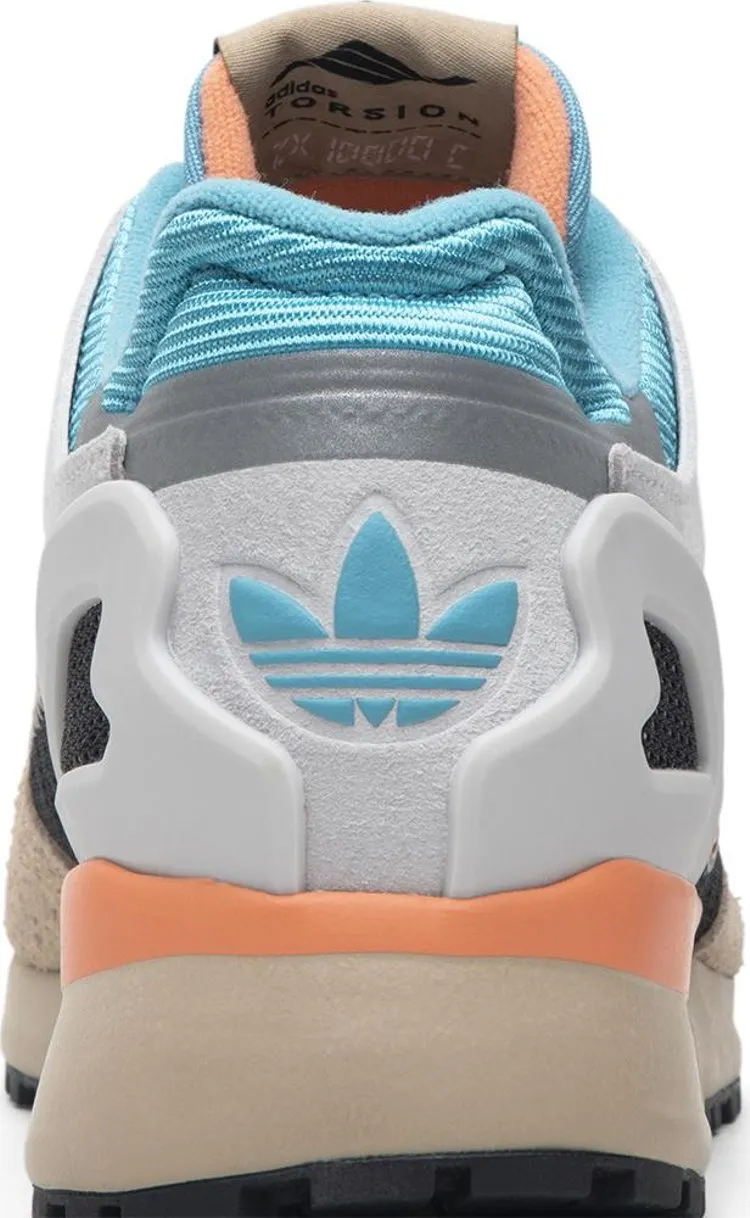 Adidas ZX 10000C 'Grey Coral Blue' sneakers, gray