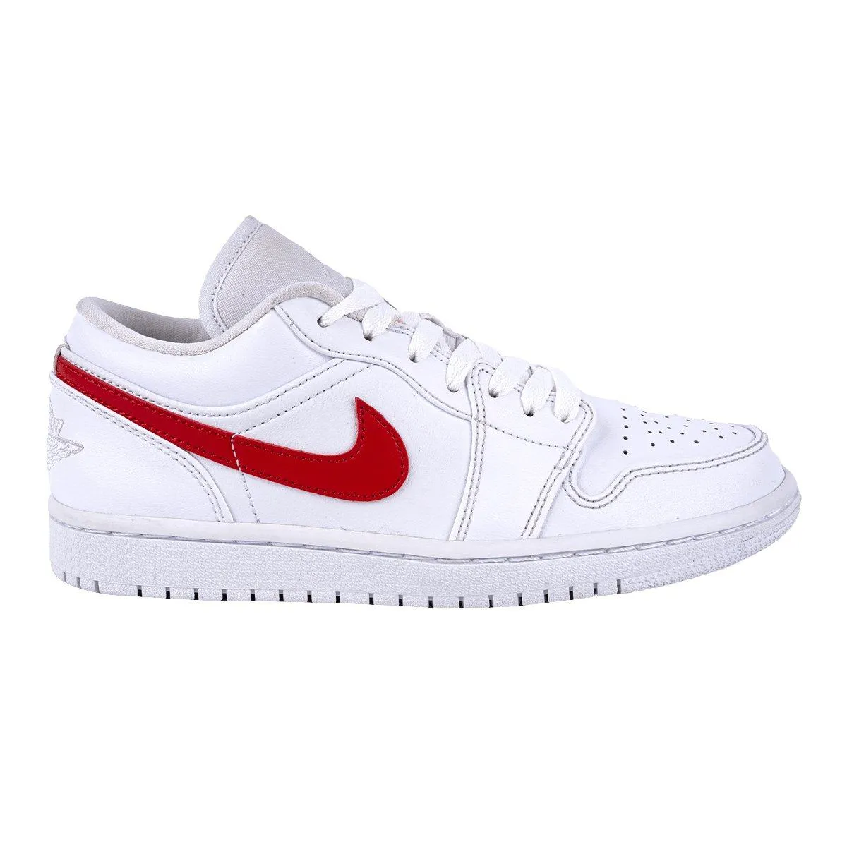 Air Jordan 1 Low-Top Sneakers Leather White Colour For Women