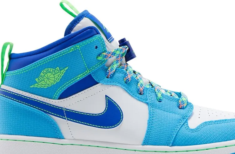 Air Jordan 1 Mid SE GS Sprite, blue
