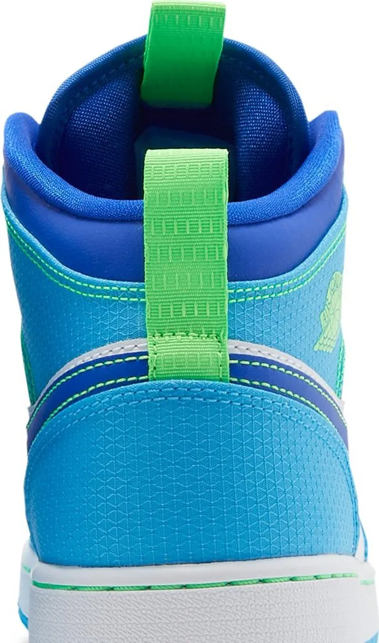 Air Jordan 1 Mid SE GS Sprite, blue