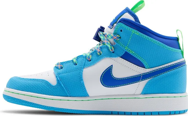 Air Jordan 1 Mid SE GS Sprite, blue