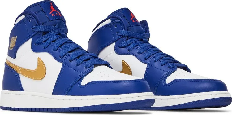Air Jordan 1 Retro High BG Deep Royal, white-blue