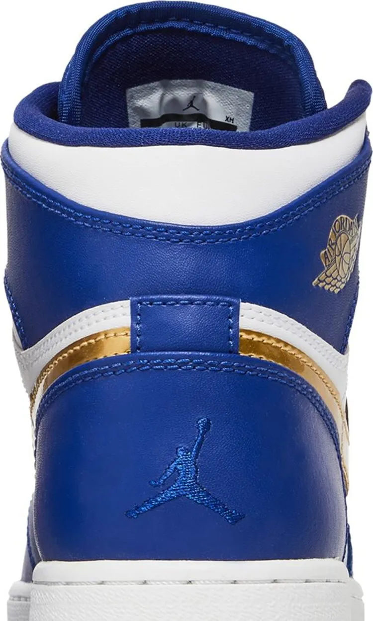 Air Jordan 1 Retro High BG Deep Royal, white-blue