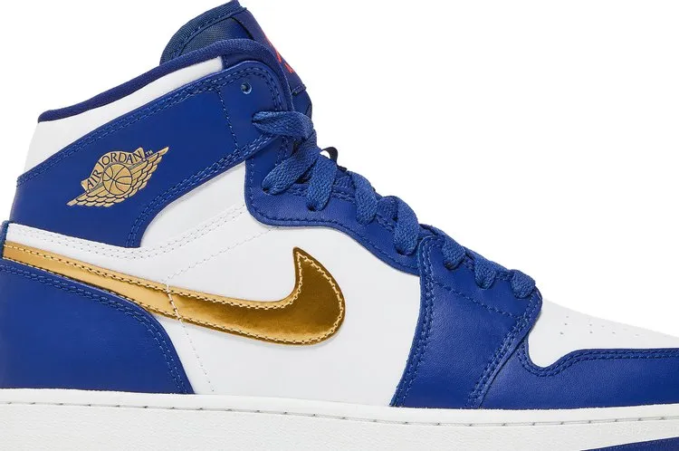 Air Jordan 1 Retro High BG Deep Royal, white-blue