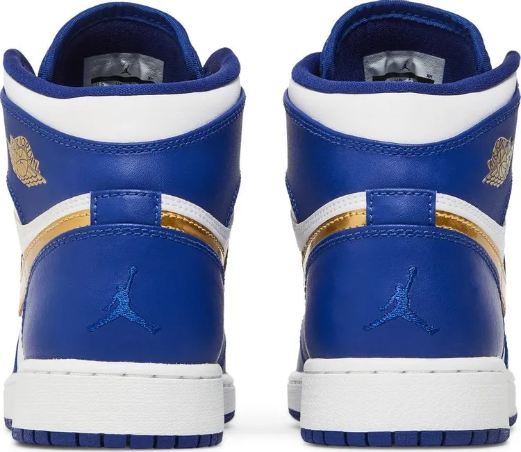 Air Jordan 1 Retro High BG Deep Royal, white-blue