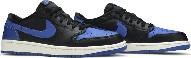Air Jordan 1 Retro Low OG Royal Sneakers, Black