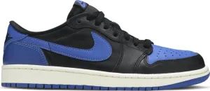 Air Jordan 1 Retro Low OG Royal Sneakers, Black