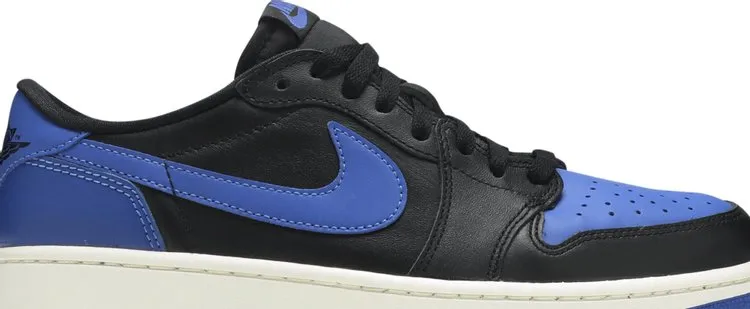Air Jordan 1 Retro Low OG Royal Sneakers, Black