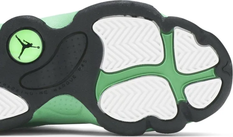 Air Jordan 13 Retro PS Lucky Green, white