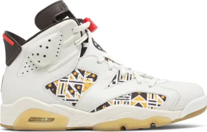 Air Jordan 6 Retro Quai 54 - Sail Gum, cream