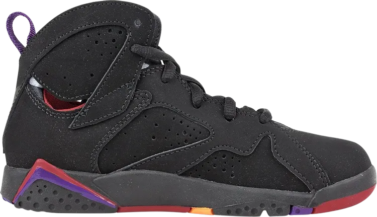 Air Jordan 7 Retro PS Raptor Sneakers, Black