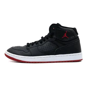 Air Jordan Access High-Top Sneakers Leather Black Colour For Men