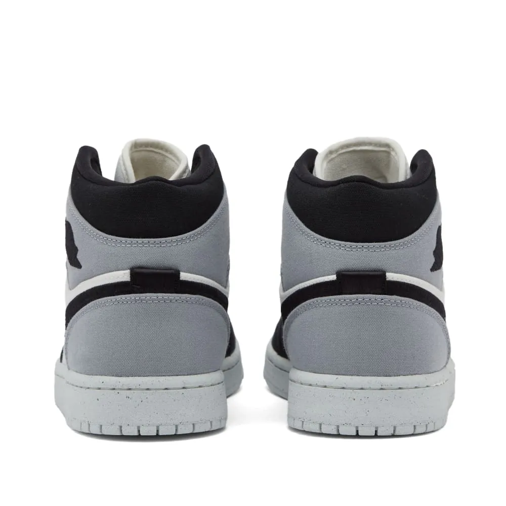 Air Jordan W 1 Mid SE, black