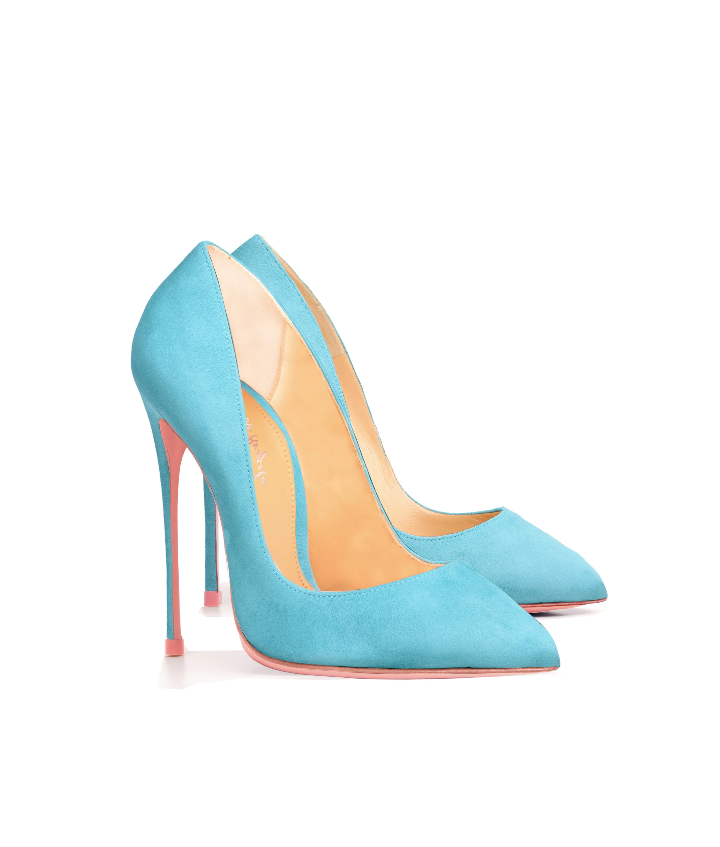 Alhena 120  Pastel Blue Suede