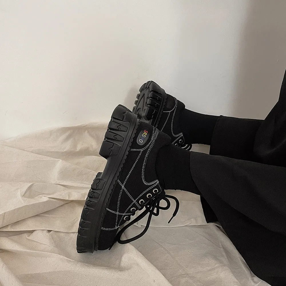 Amozae-Back To School Gifts Chunky College Sneakers
