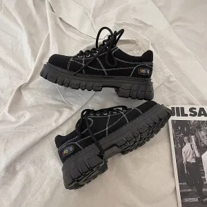 Amozae-Back To School Gifts Chunky College Sneakers