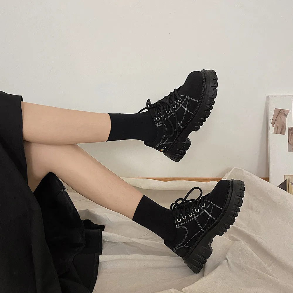 Amozae-Back To School Gifts Chunky College Sneakers