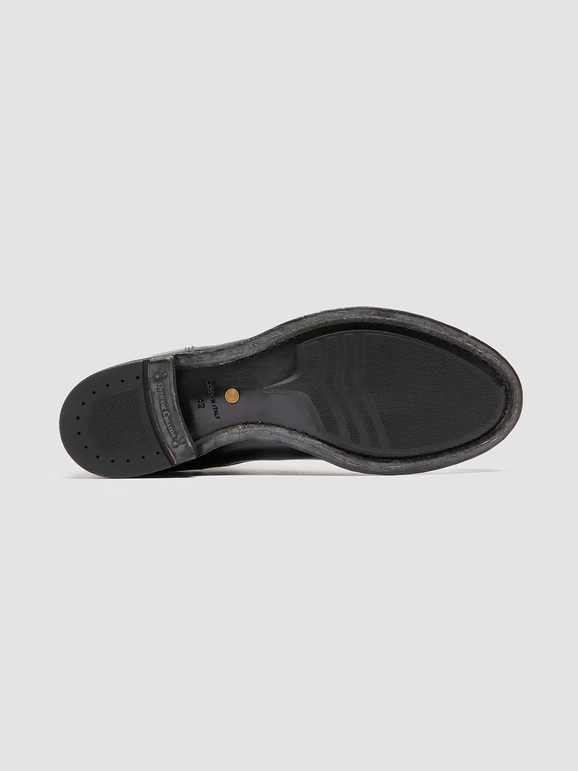 ANATOMIA 083 - Black Leather Chelsea Boots