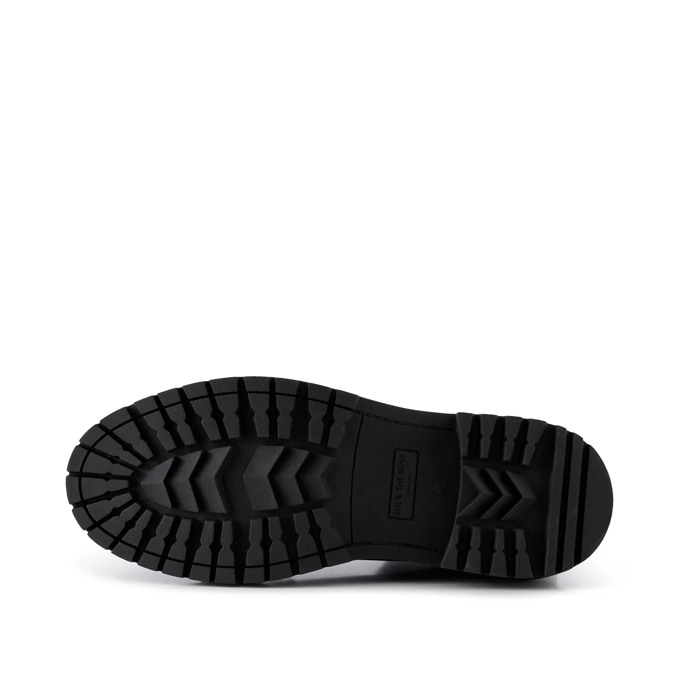 Arvid chelsea støvle læder  - BLACK