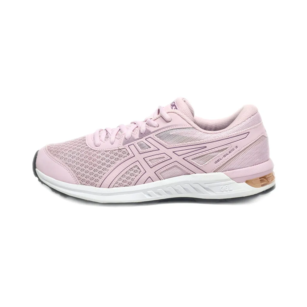 Asics Gel-Sileo 3 Sport Shoes Leather Pink Colour For Women