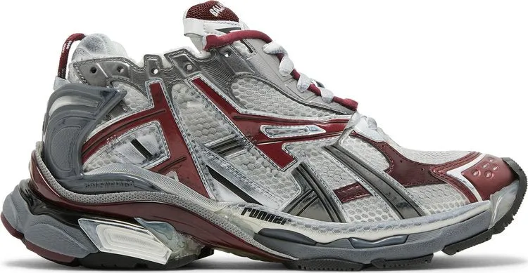 Balenciaga Runner Sneaker Burgundy, red