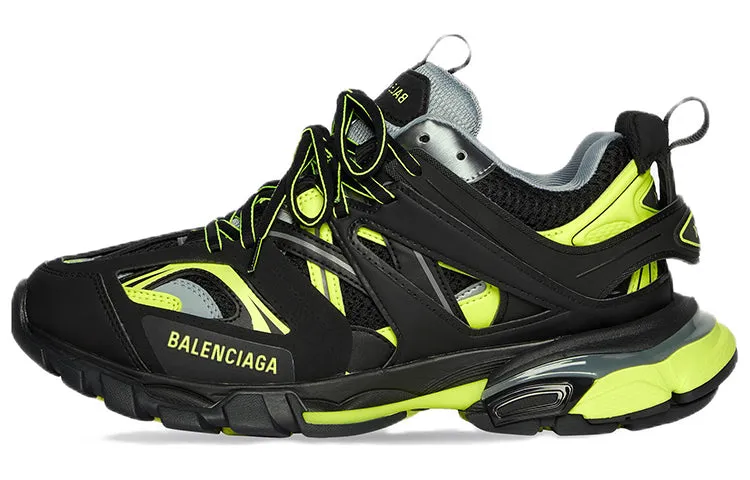 Balenciaga Track Sneakers, Black/Yellow