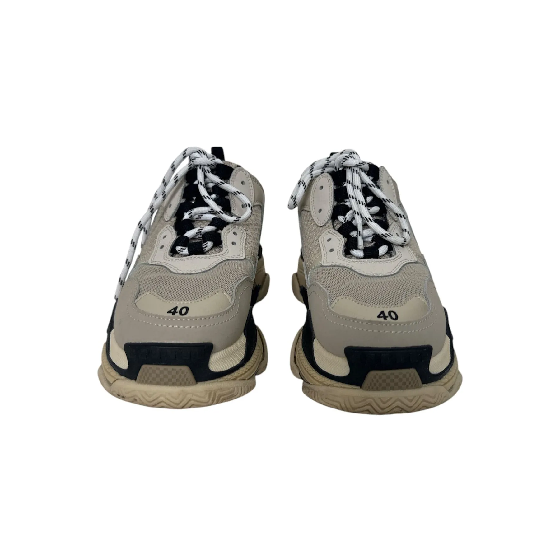 Balenciaga Triple S Low Top Chunky Sneakers