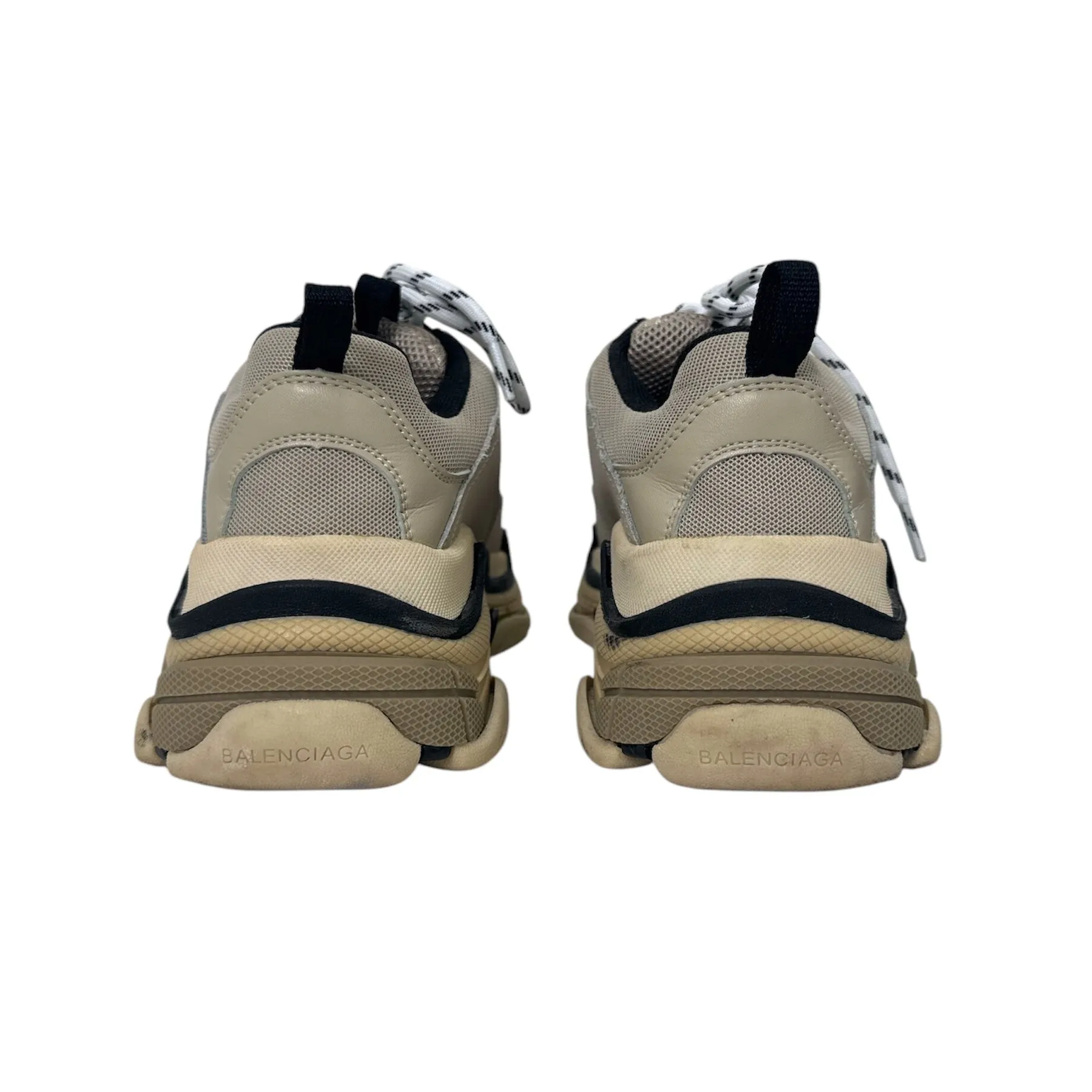 Balenciaga Triple S Low Top Chunky Sneakers