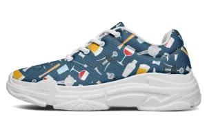 Bartender Pattern Chunky Sneakers