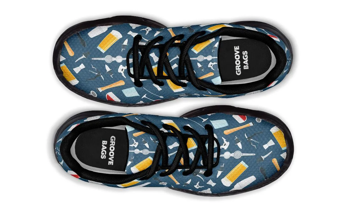 Bartender Pattern Chunky Sneakers