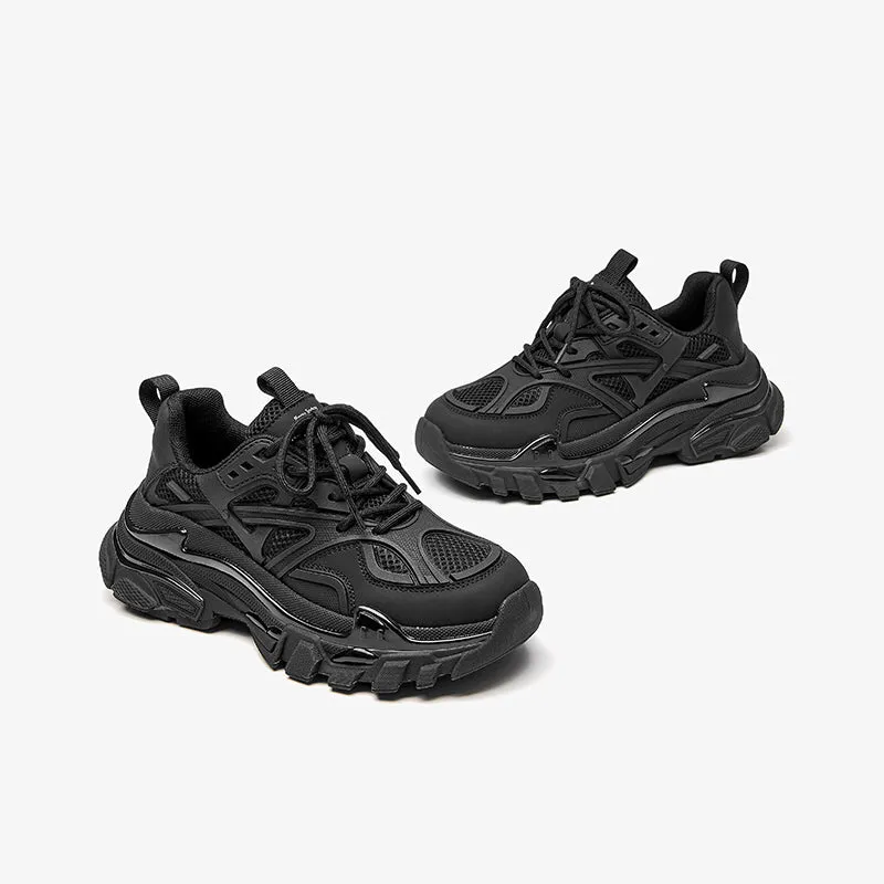 BeauToday Platfrom Chunky Mesh Sneakers for Women