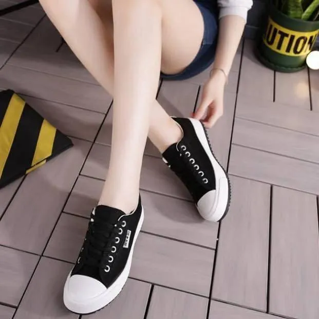 BENBU Ladies Canvas Sneakers - 8899