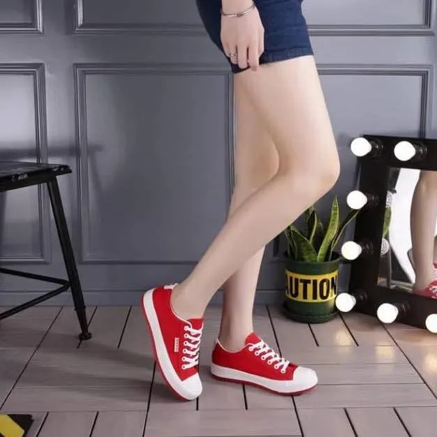 BENBU Ladies Canvas Sneakers - 8899