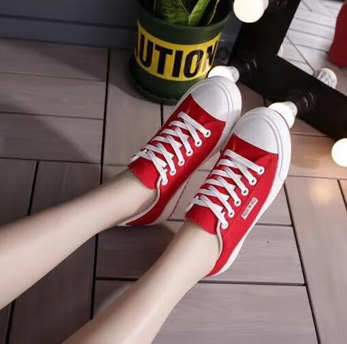 BENBU Ladies Canvas Sneakers - 8899