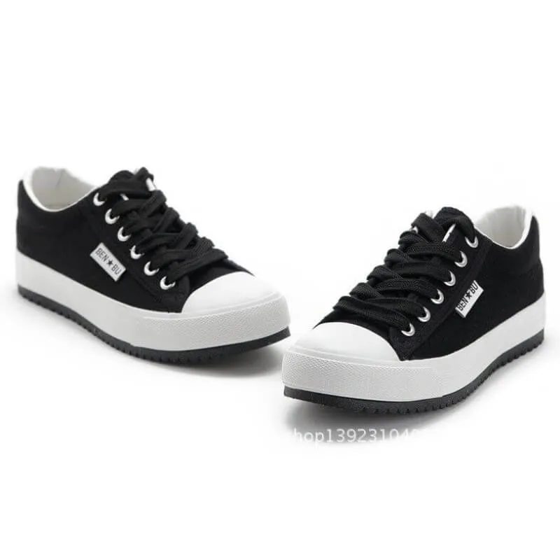 BENBU Ladies Canvas Sneakers - 8899