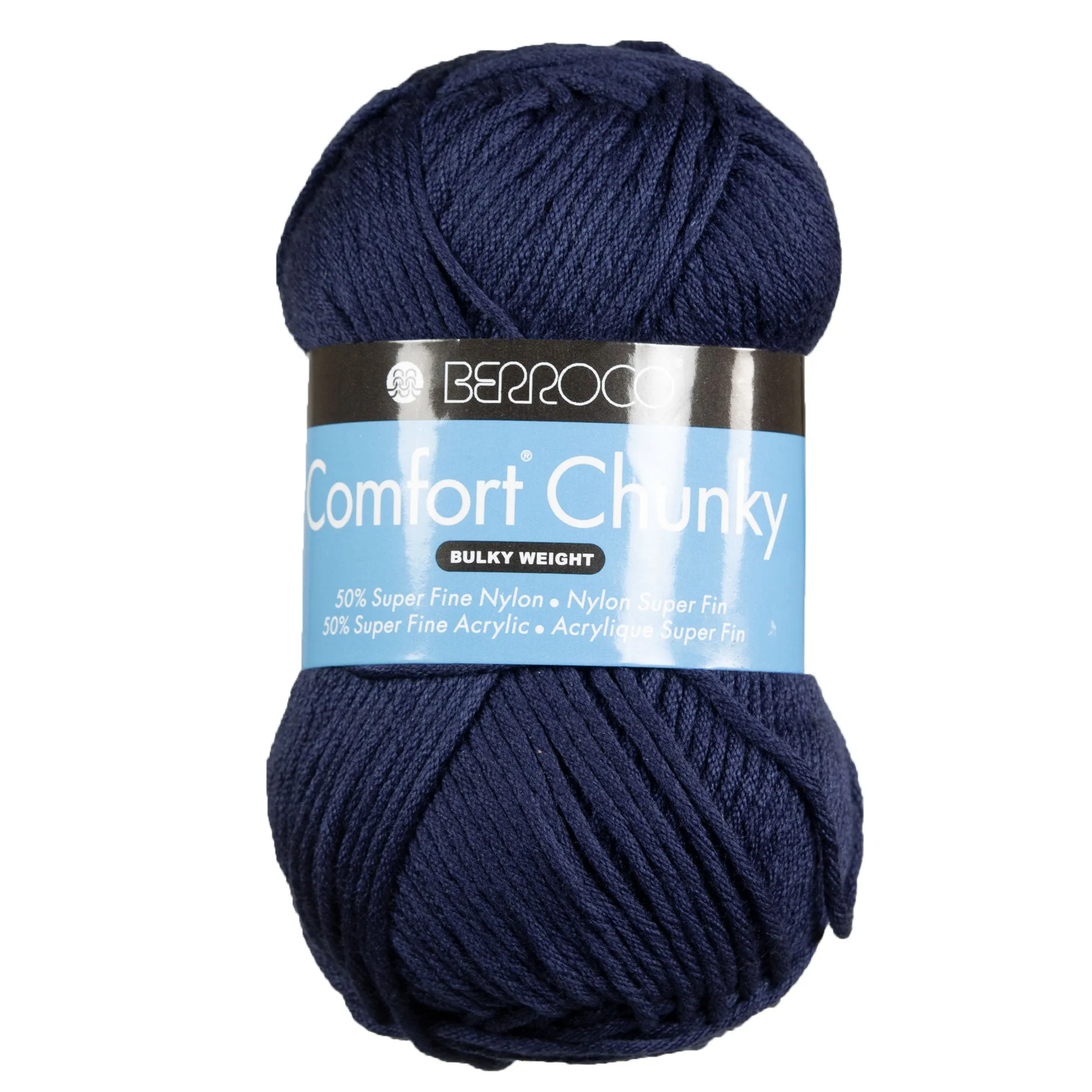 Berroco Comfort Chunky Yarn - 5763 Navy Blue