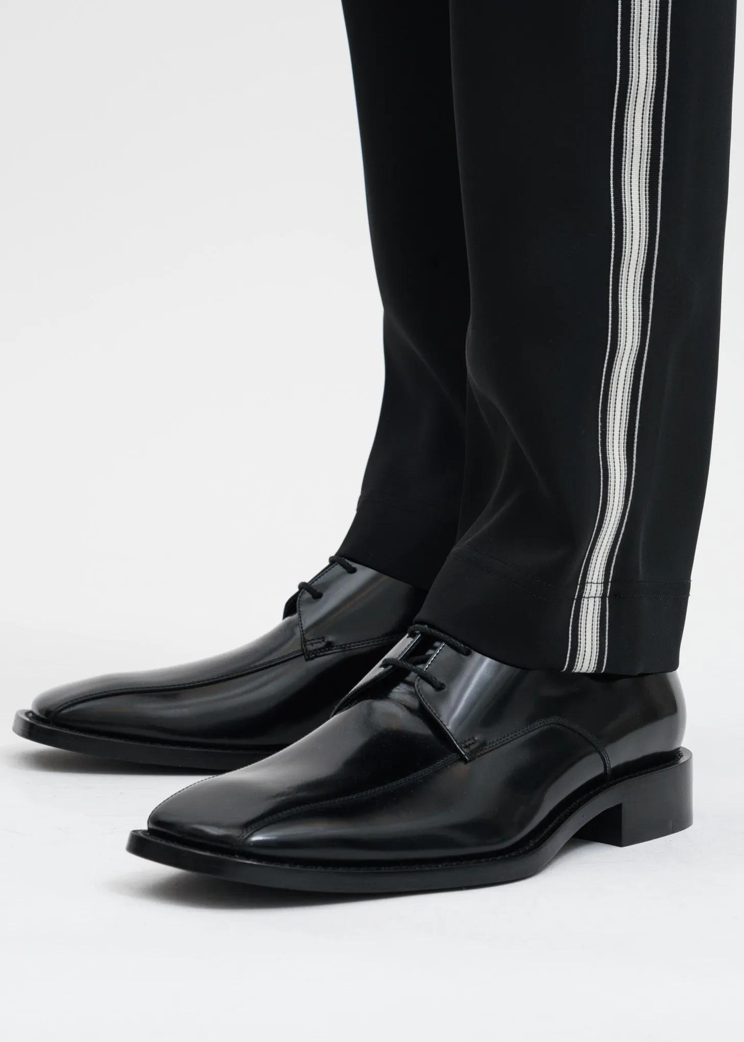 Black Buck Japanese Satin Track Pant