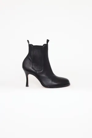 Black Leather HH Chelsea Boot