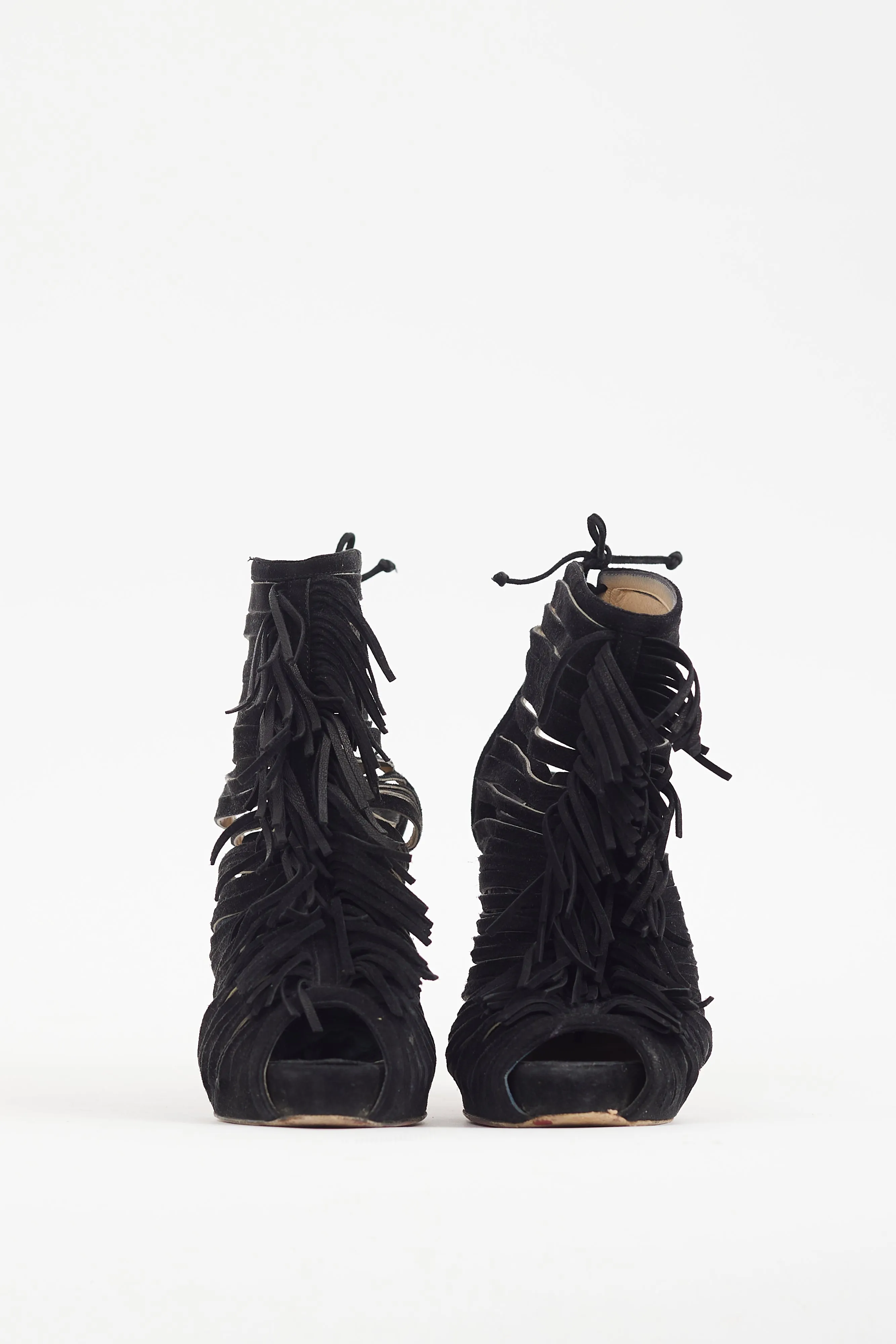 Black Suede Deva 120 Heel
