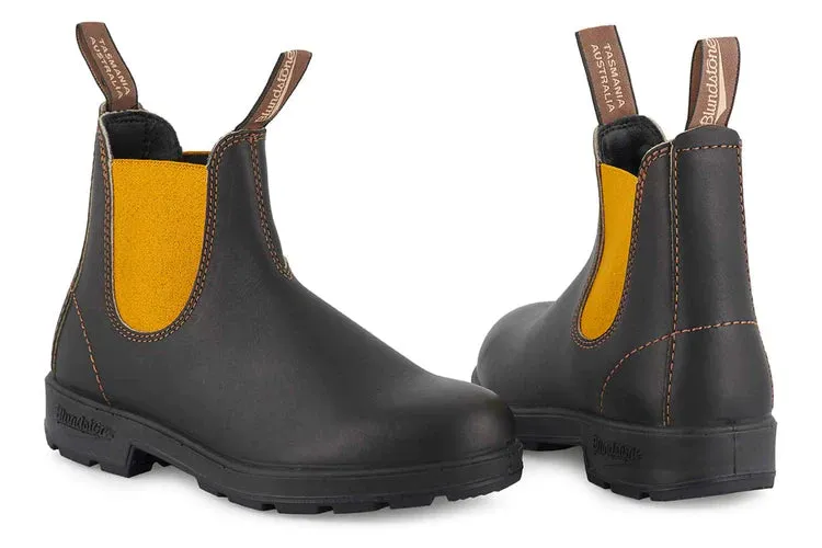 Blundstone Unisex 1919 LeatherChelsea Boots Brown Mustard