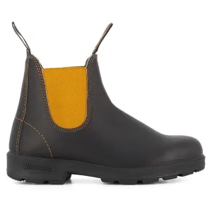 Blundstone Unisex 1919 LeatherChelsea Boots Brown Mustard