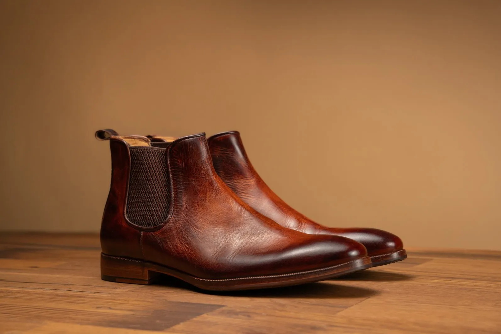Bosphorus Leather Boots - Chelsea Edmund