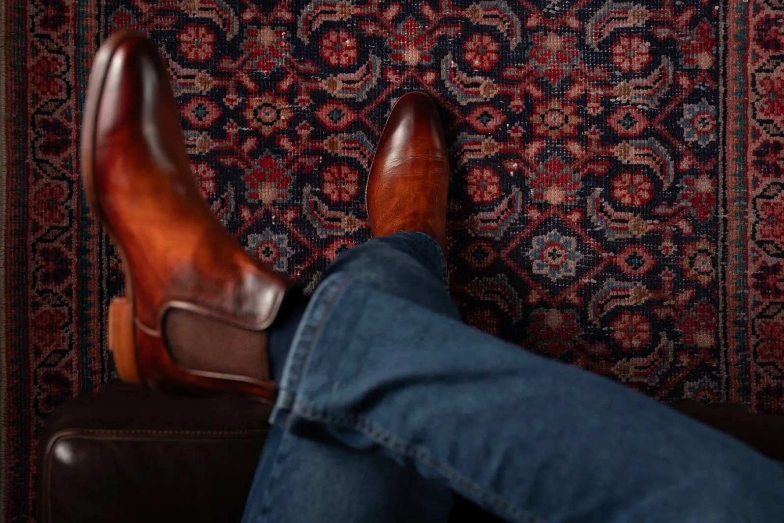 Bosphorus Leather Boots - Chelsea Edmund