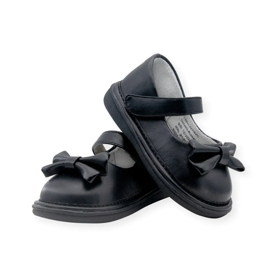 Bow Black Shoe
