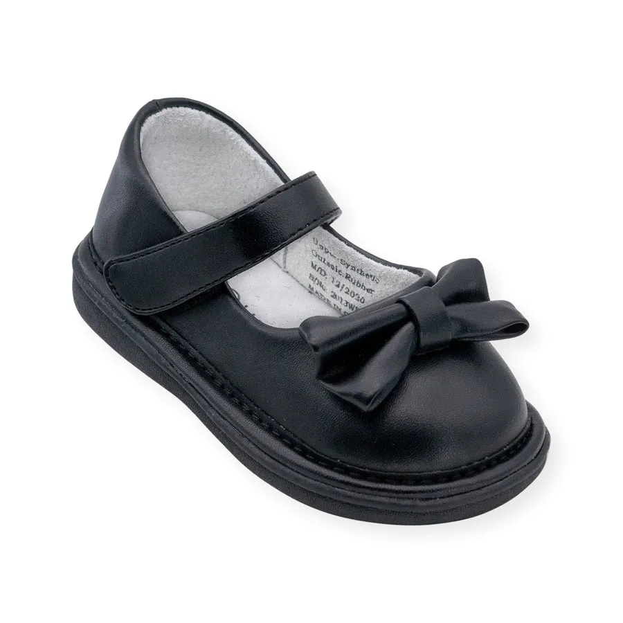 Bow Black Shoe