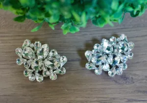 Bridal Shoe Brooch Bridal Shoe clips Wedding Shoe Clips Wedding shoes Crystal Bridal Shoes Bridesmaids Gift Crystal shoe brooch