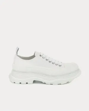 Canvas platform White Low Top Sneakers